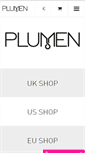 Mobile Screenshot of eushop.plumen.com